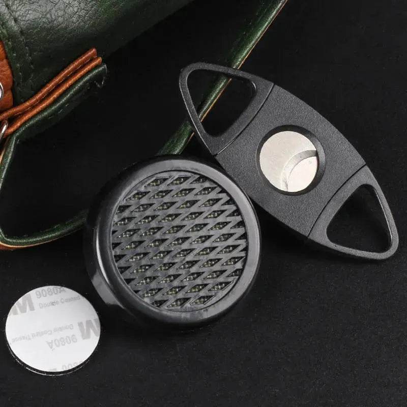 Portable Cigar Bag contains Humidifier and Cigar Cutter - EX-STOCK Canada