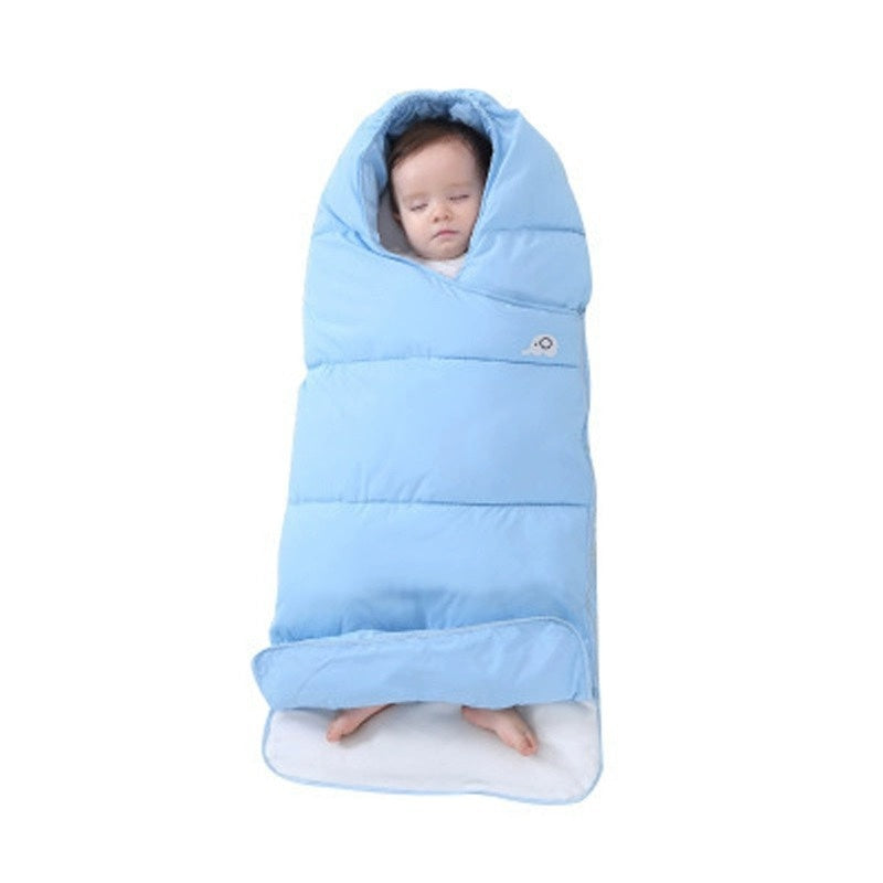 Baby Sleeping Bag Autumn And Winter Thick Down Anti Kick Duvet EX-STOCK Canada