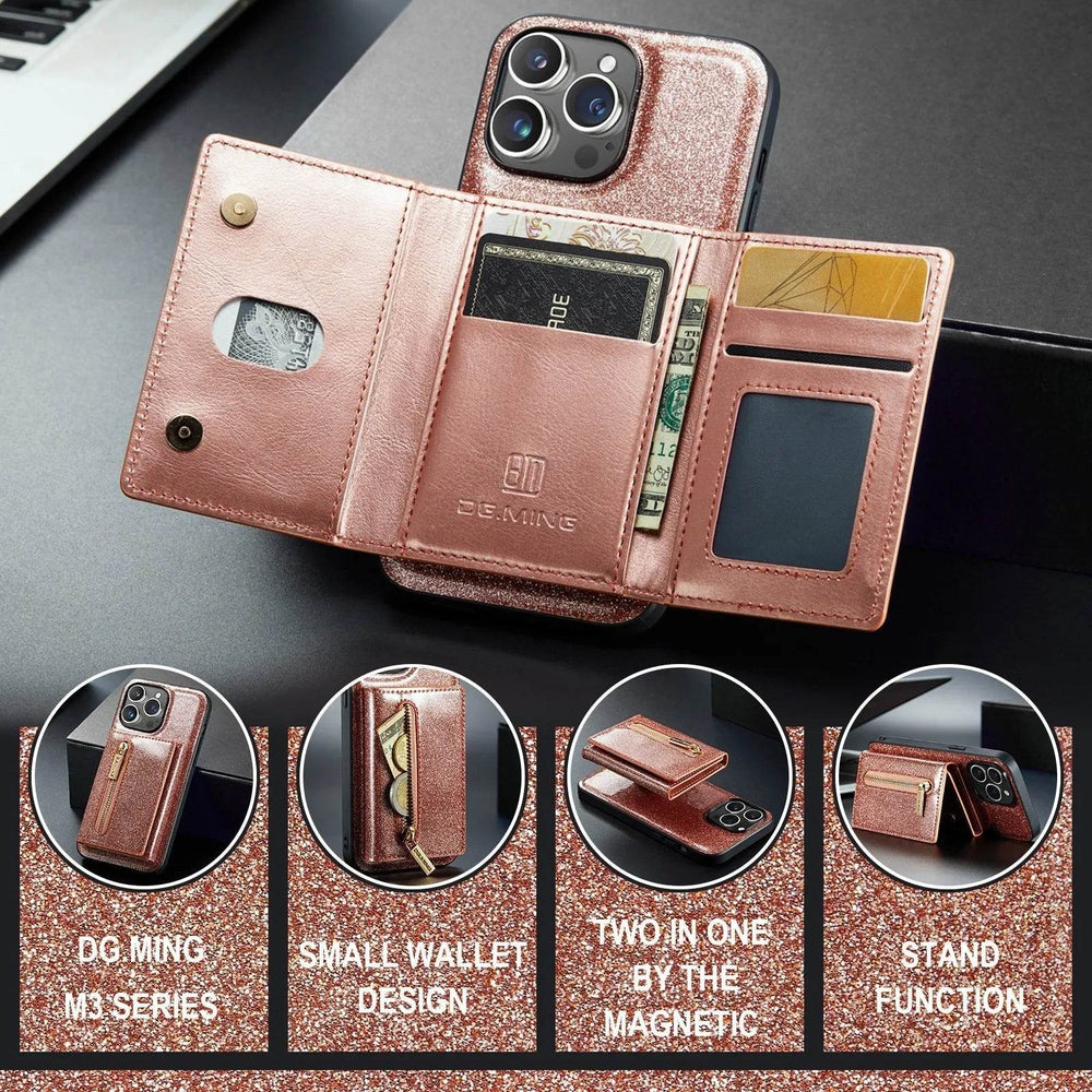 Magnetic Card Holder Protective Case Phone Case Leather Case - EX-STOCK Canada