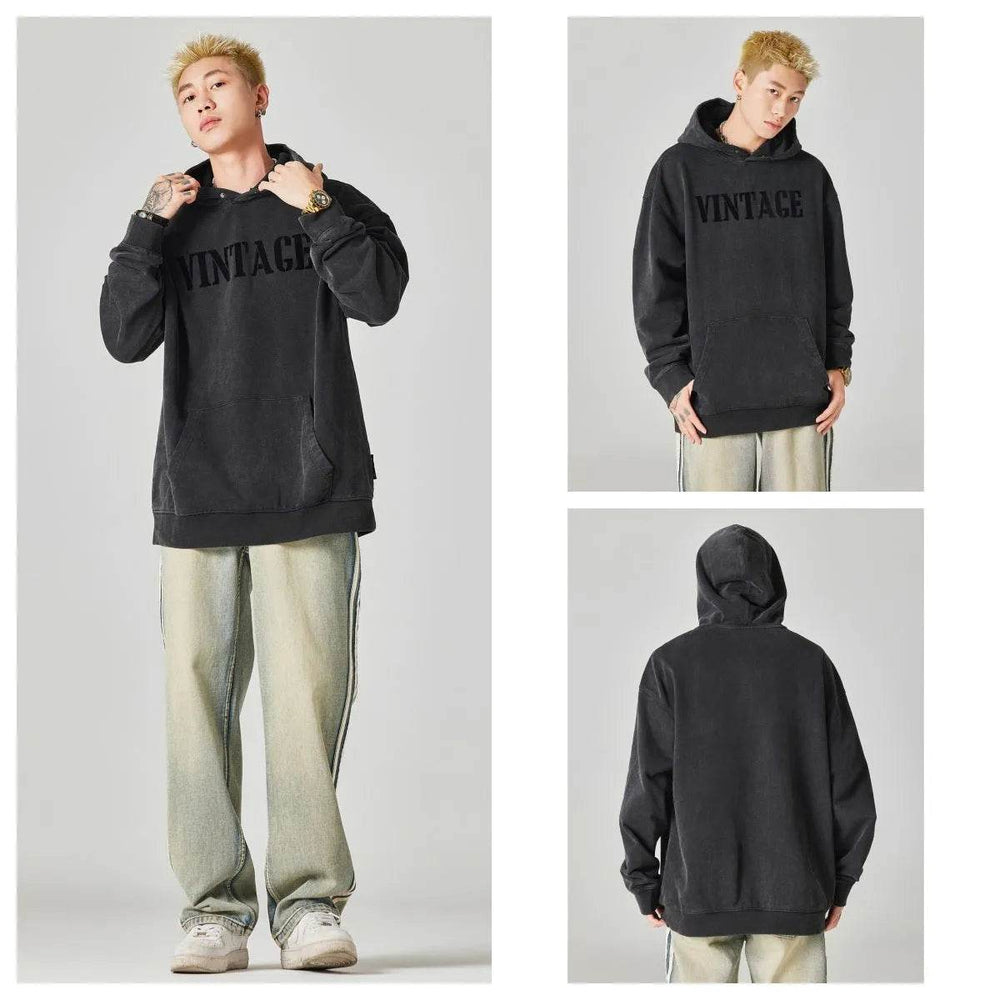 Men's Fashion Casual Hoodie Sweatshirt Pullover top men - EX-STOCK Canada
