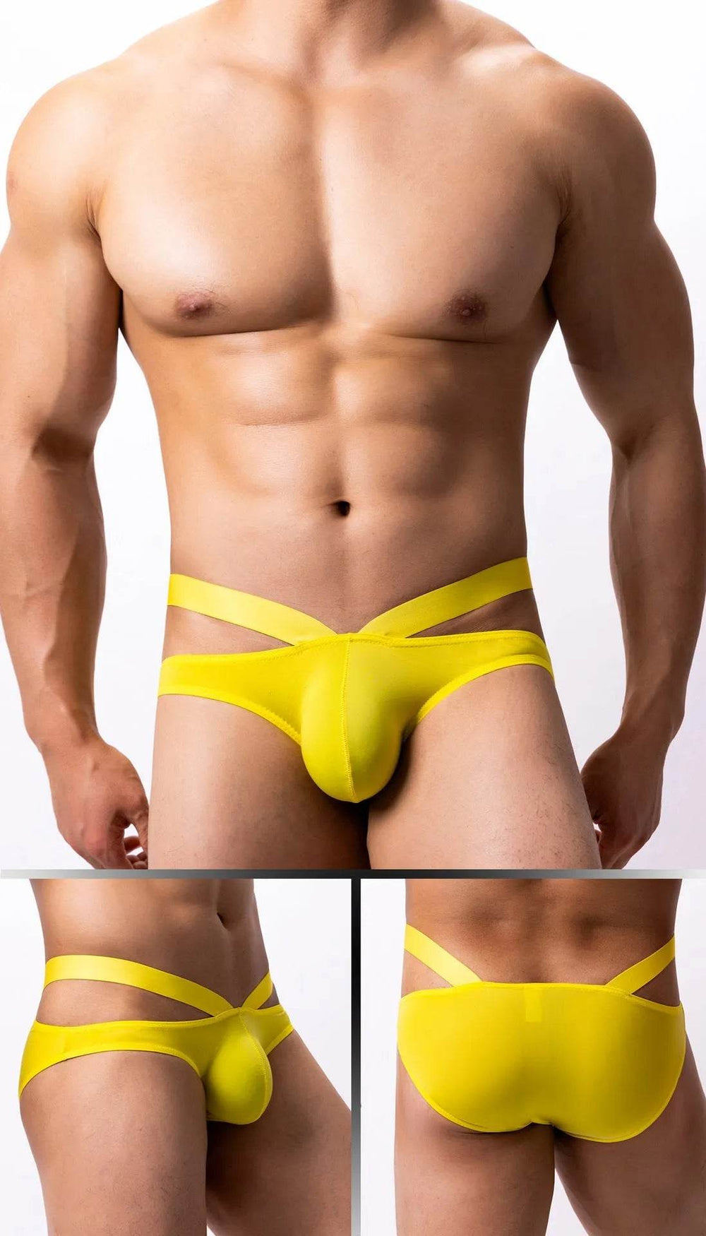 Thin Ice Silk Low Waist Men's Underwear Briefs - EX-STOCK Canada