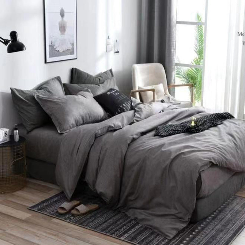 غطاء لحاف مع غطاء وسادتين 50x70 سم مجموعة أغطية سرير 3 قطعEX-STOCK Canada