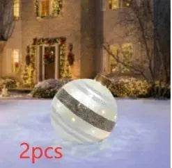 Christmas Ornament Holly Ball Outdoor Tree Decoration Christmas Balls for Yards - EX-STOCK Canada