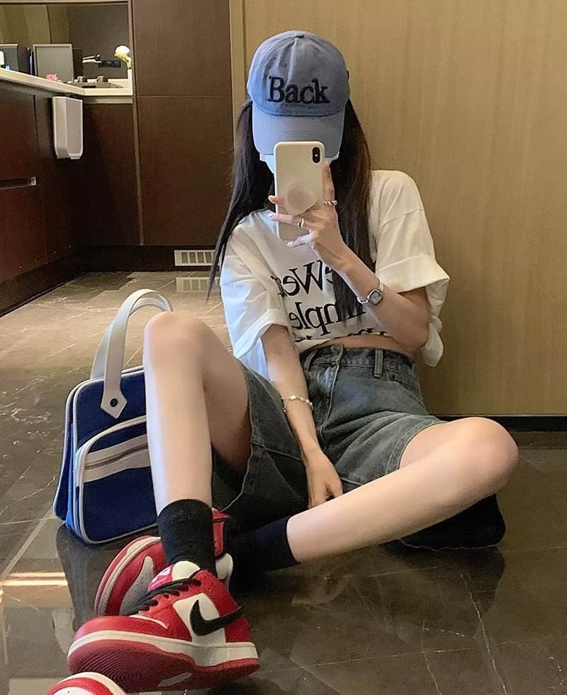 Retro Unisex Denim Jeans Short - EX-STOCK Canada