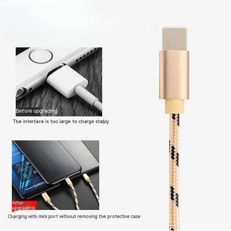 Three-in-one Mobile Phone Charging Cable - EX-STOCK Canada