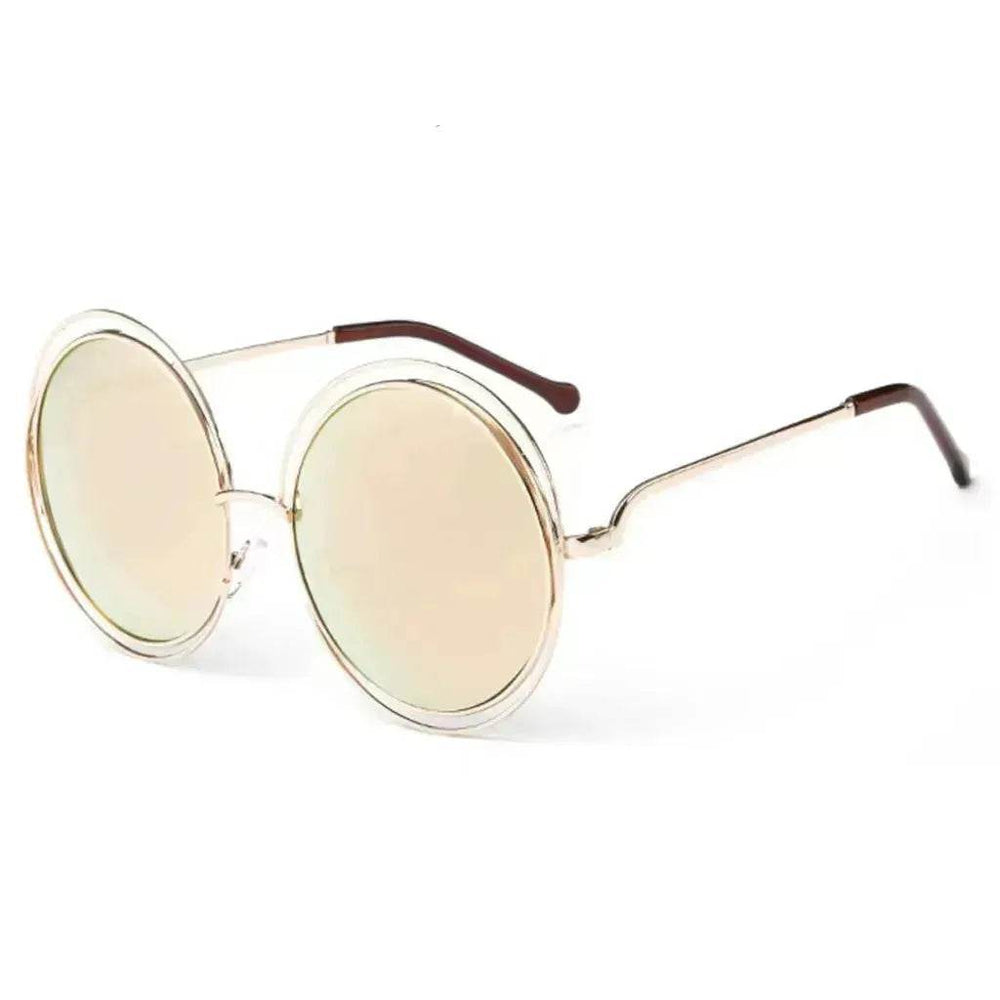 Large Frame Round Frame Unisex Sun Glasses True Film Ink Mirror Flat Light Mirror - EX-STOCK Canada