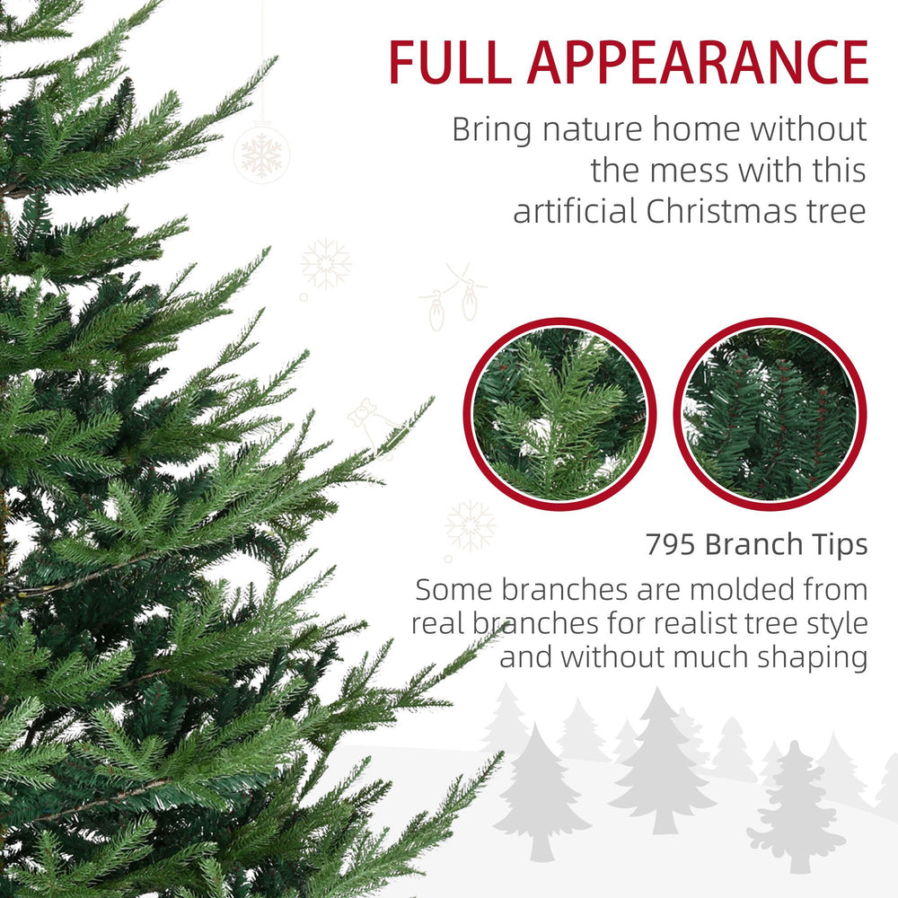 6ft Artificial Christmas Tree With Metal Base, Xmas Tree EX-STOCK Canada
