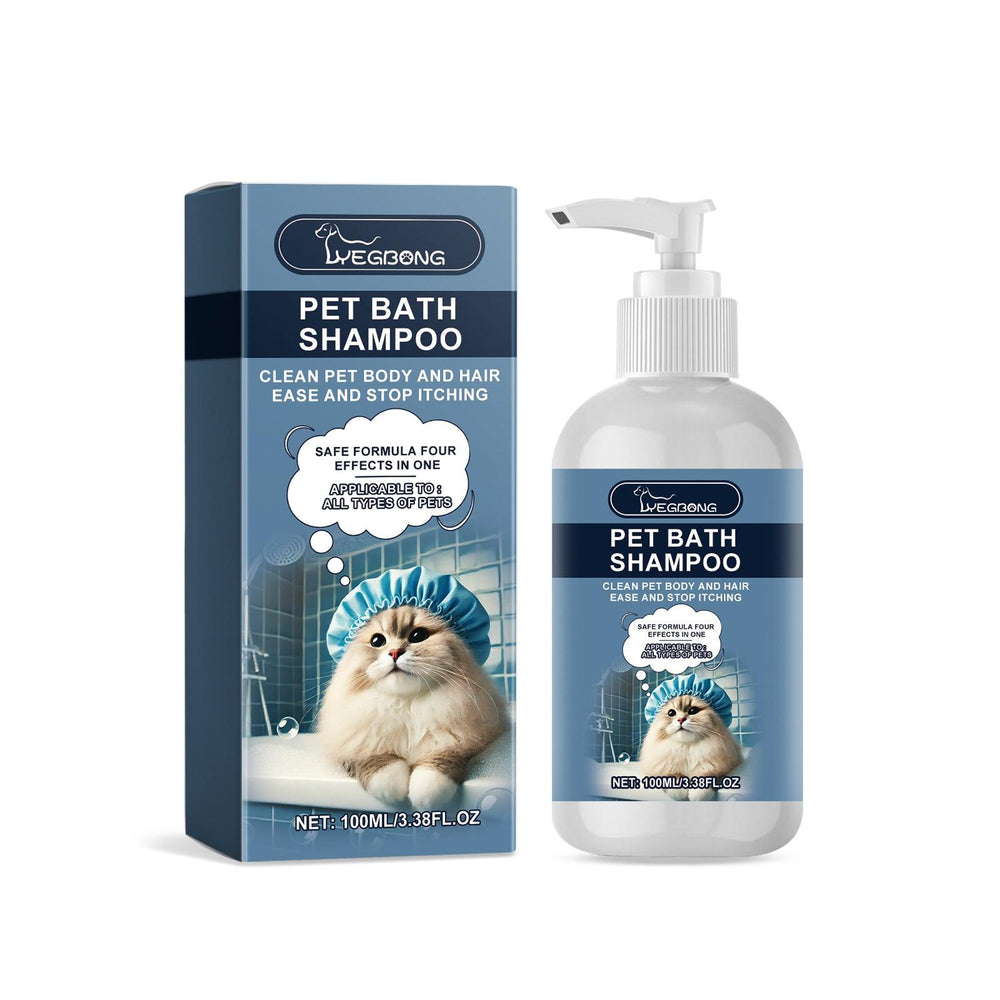 Gel Douche Nettoyant et Hydratant pour Chats et Chiens, Shampooing Doux Nourrissant