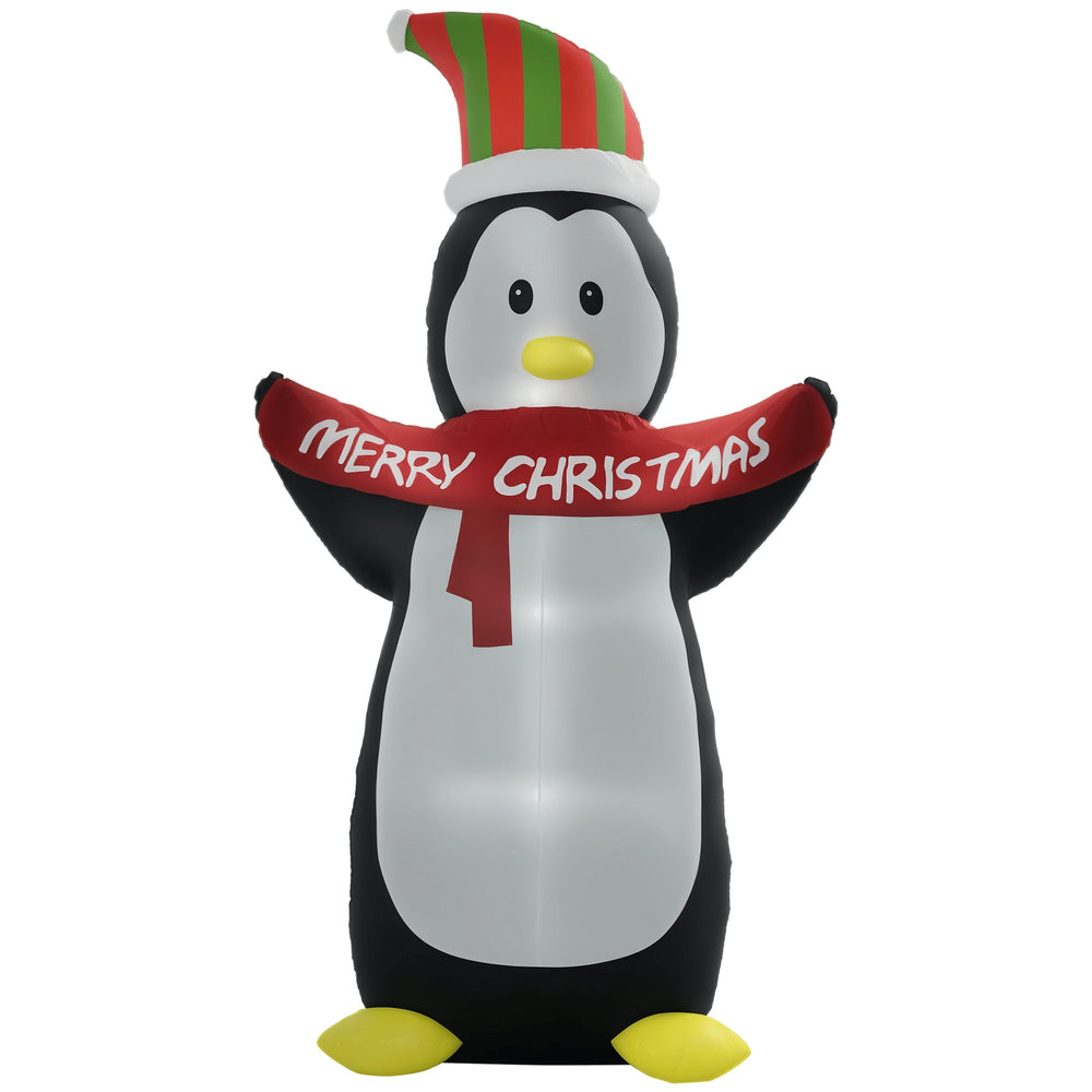 8' Christmas Inflatable Penguin LED Lights Indoor Outdoor Decoration EX-STOCK Canada