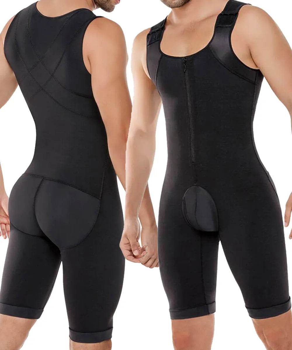 Thick Sleeveless Compressing Slimming Bodysuit shapewear for Men - EX-STOCK Canada