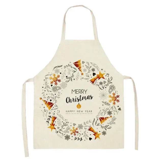 Personalized Christmas Aprons gifts idea for chefs bakers - EX-STOCK Canada