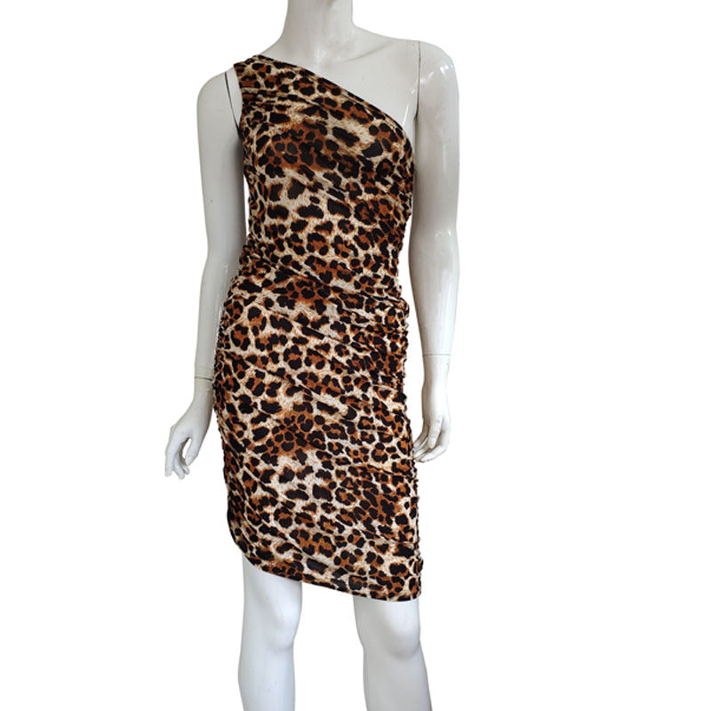 Robe grande taille à col irrégulier pour femmes, coupe slim - EX-STOCK Canada