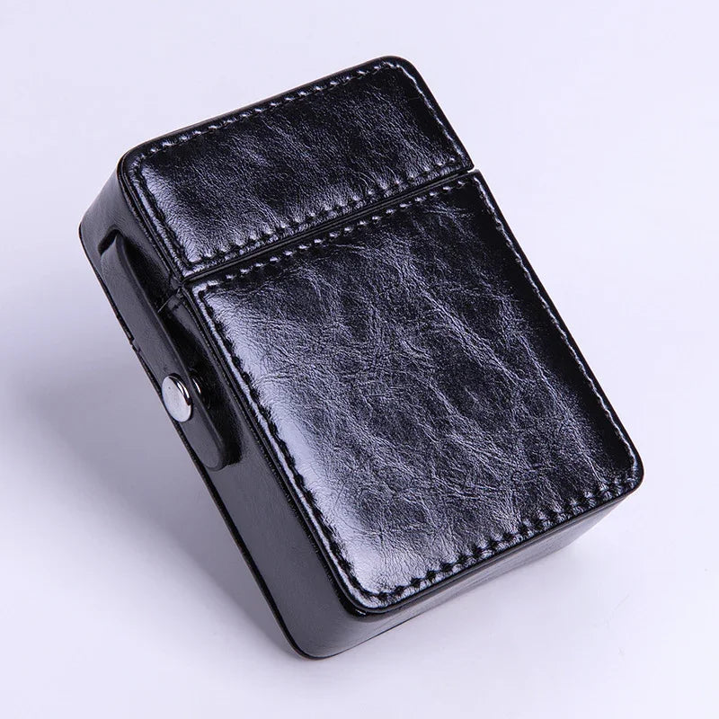 Bag Metal Clip Leather Cigarette Flip Cigarette Case EX-STOCK Canada