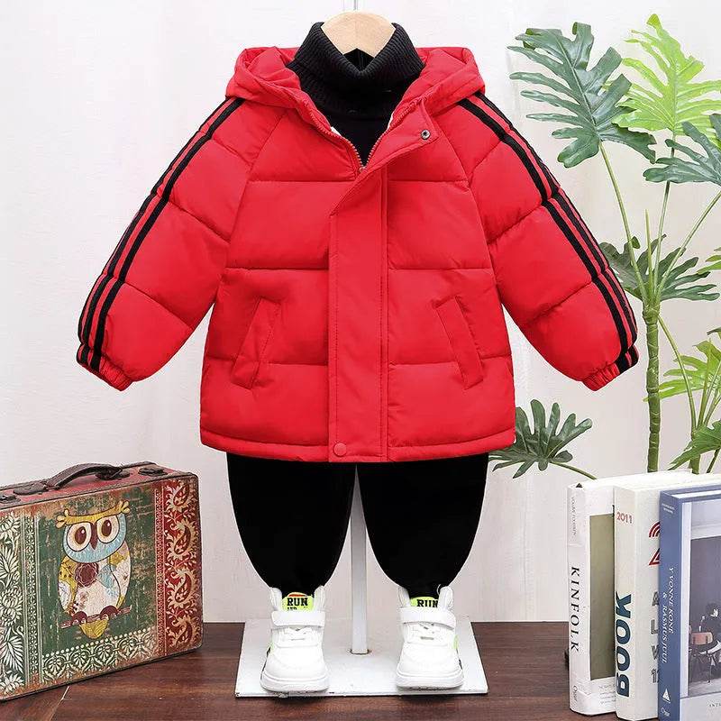 Children's Cotton Clothes Thickened Fall Winter Coat - EX-STOCK Canada