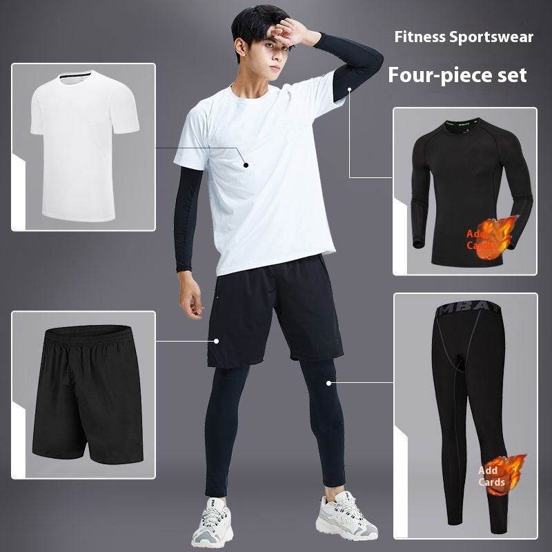 Fitness apparel - Quick Drying Workout clothes for men Gym wear - EX-STOCK Canada