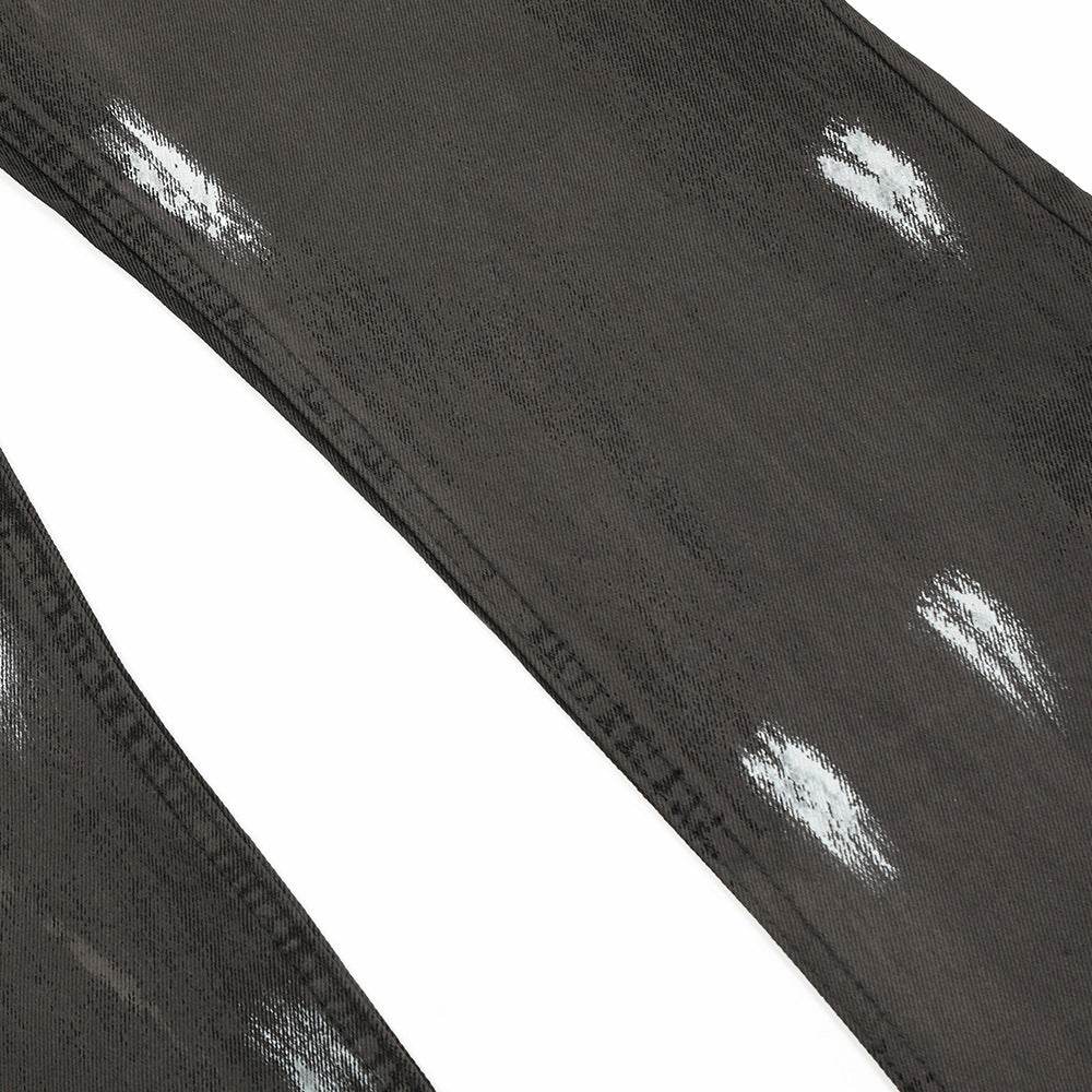 Punk Waste Soil Distressed Men Denim jeans pant Straight-leg Trousers - EX-STOCK Canada