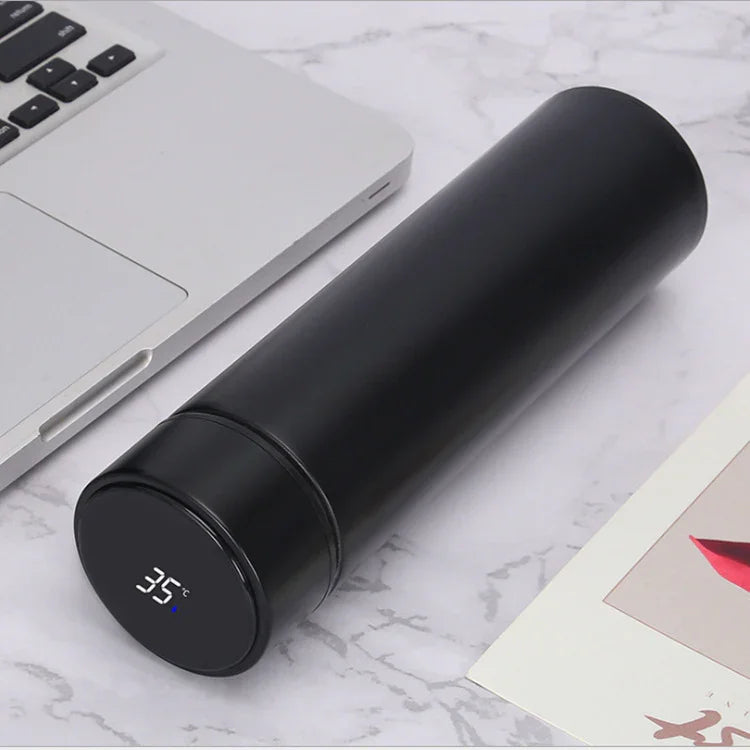 Intelligent 304 Stainless Steel Vacuum Water Cup Temperature Display Car Insulation Cup EX-STOCK Canada