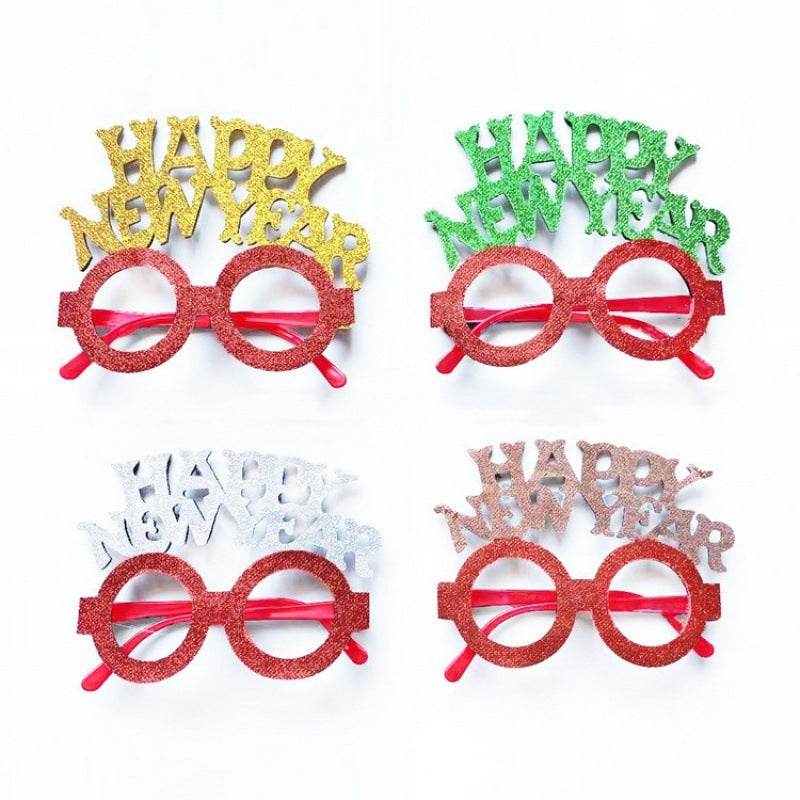 Christmas Creative Party Gathering Dress Up Glasses - EX-STOCK Canada