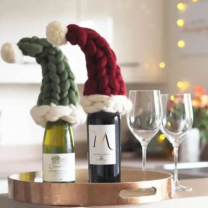 Super Thick Iceland Yarn Christmas Hat Christmas Tree Decorative Hat - EX-STOCK Canada