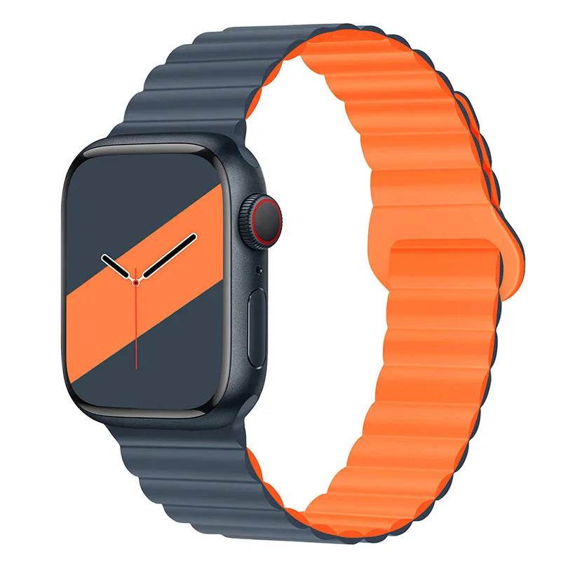 Band Silicone Magnetic Watch Strap - EX-STOCK Canada
