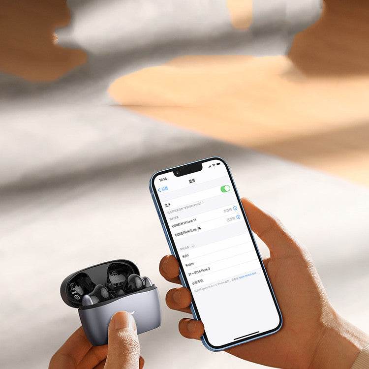 Active Noise Canceling Bluetooth Earphones - EX-STOCK Canada