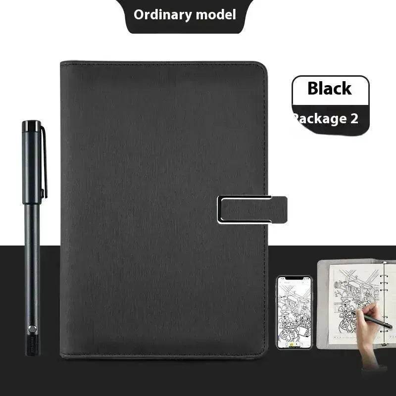 Handwriting Paper Screen Synchronization Smart Fingerprint Lock A5 Notebook - EX-STOCK Canada