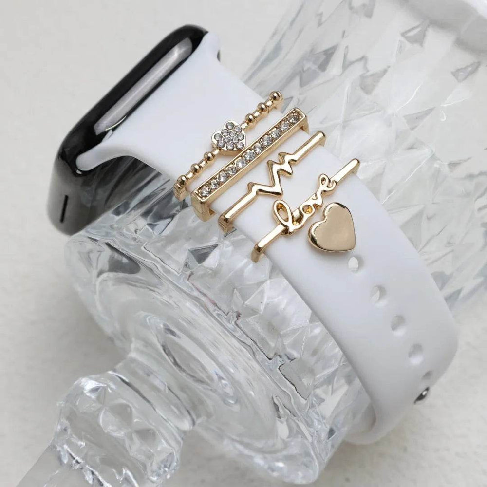 DIY Decorative Buckle Silicone Watch Strap Accessories - EX-STOCK Canada