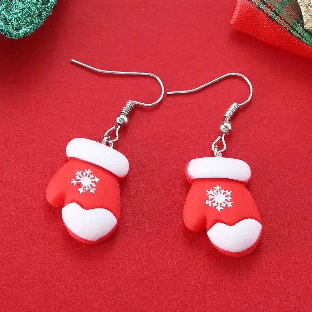 Creative Cartoon Christmas Earrings Fashion - EX-STOCK Canada