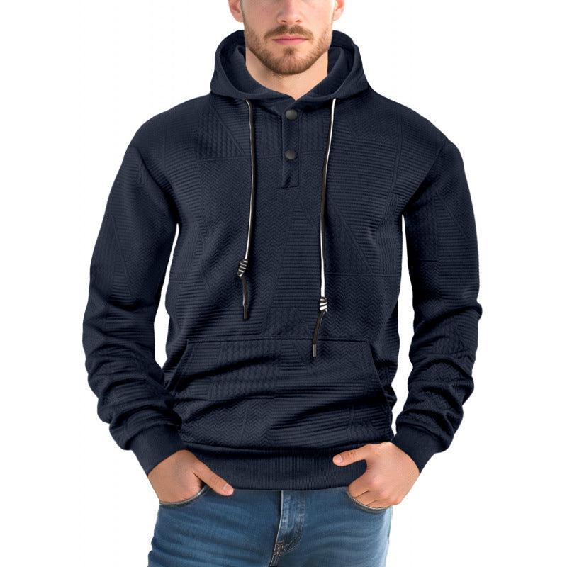 Pull-over uni décontracté sportif à manches longues avec capuche pour hommesEX-STOCK Canada