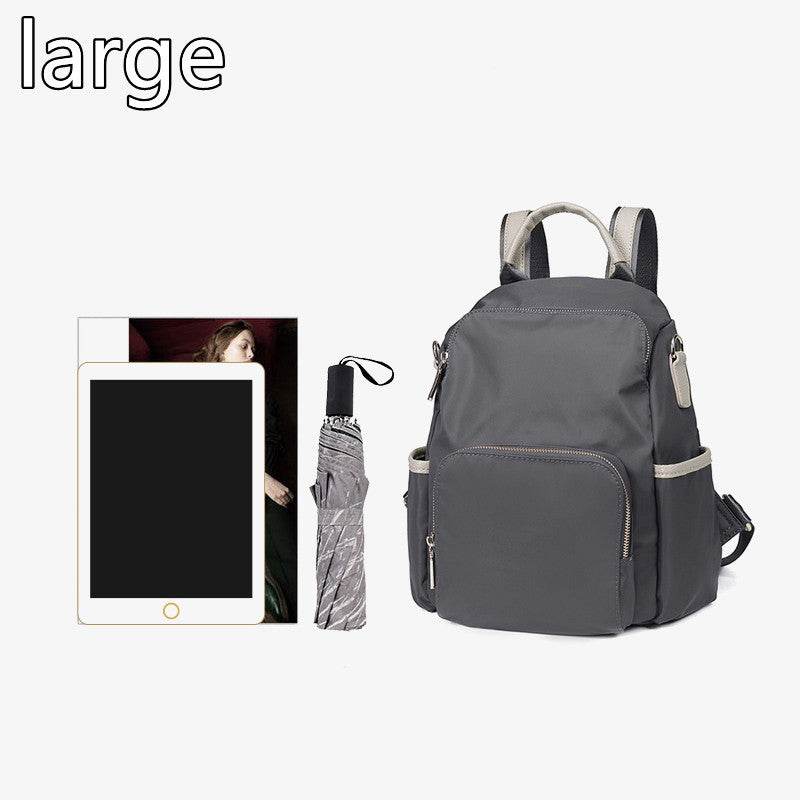 Unisex Portable Waterproof Plain color Backpack for school - EX-STOCK Canada