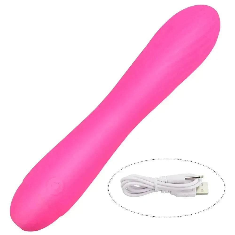 Rechargeable Vibrating Dildo pleasure Toy for Women Masturbating toy for Women - EX-STOCK Canada