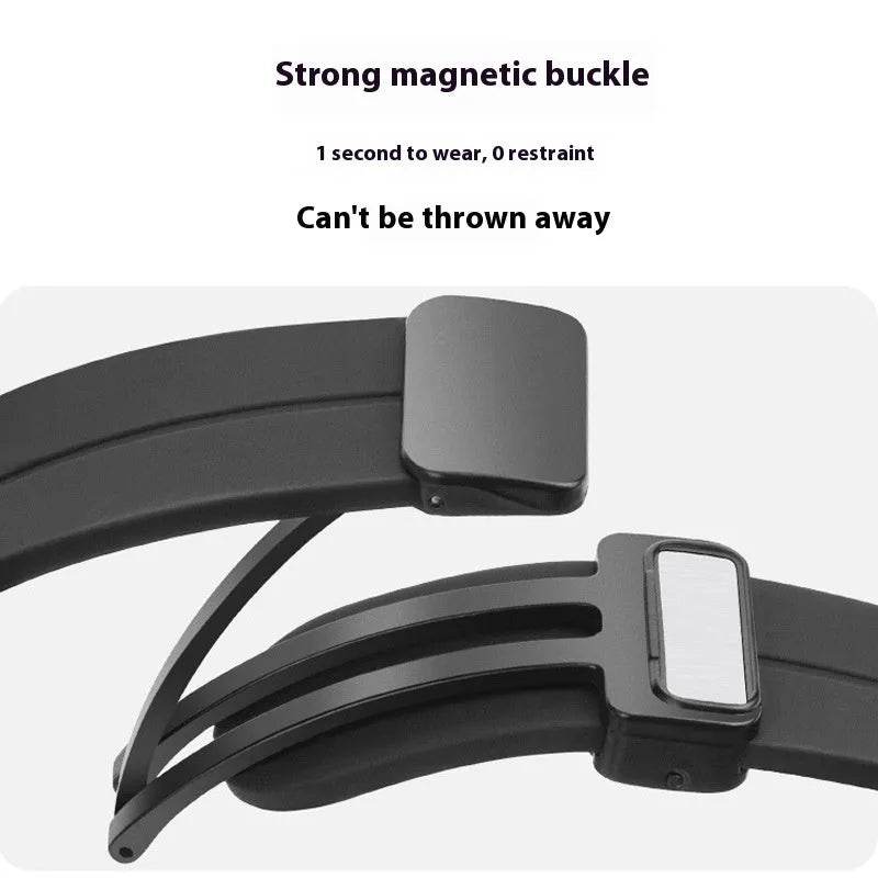 Applicable Watt4 Strap Silicone Magnetic Folding Buckle Watch Band - EX-STOCK Canada