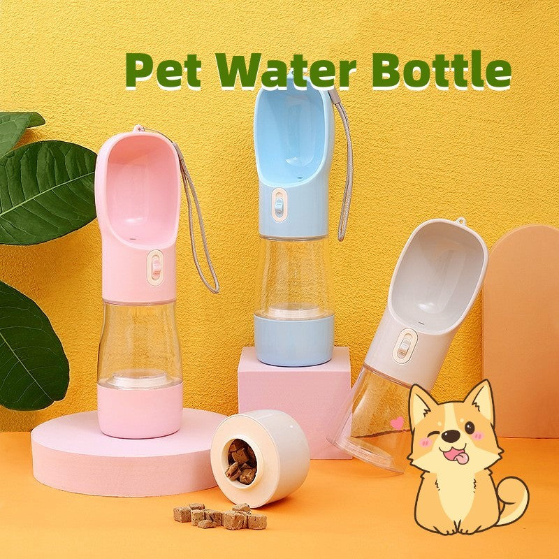 Pet Dog Water Bottle Feeder Bowl Portable Water Food Bottle Pets Outdoor Travel Drinking Dog Bowls Water Bowl For Dogs EX-STOCK Canada