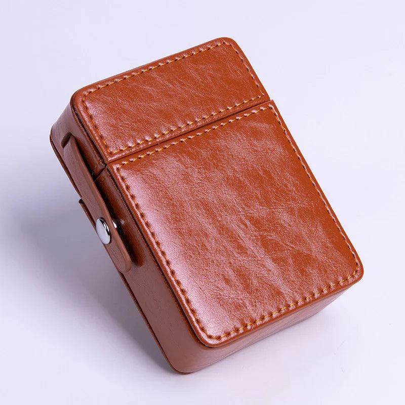 Bag Metal Clip Leather Cigarette Flip Cigarette Case EX-STOCK Canada