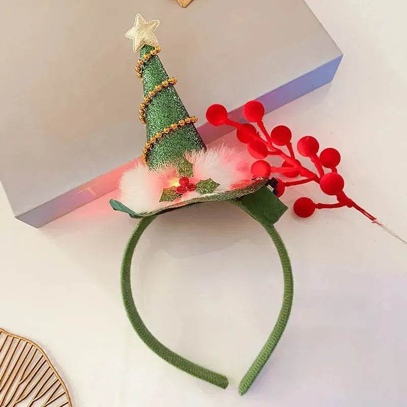 Christmas With Light Headband Snowflake Women's - EX-STOCK Canada