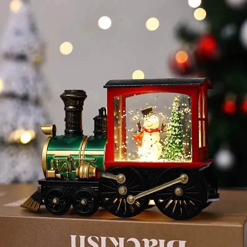 Christmas Gift Train Decoration Small Night Lamp - EX-STOCK Canada