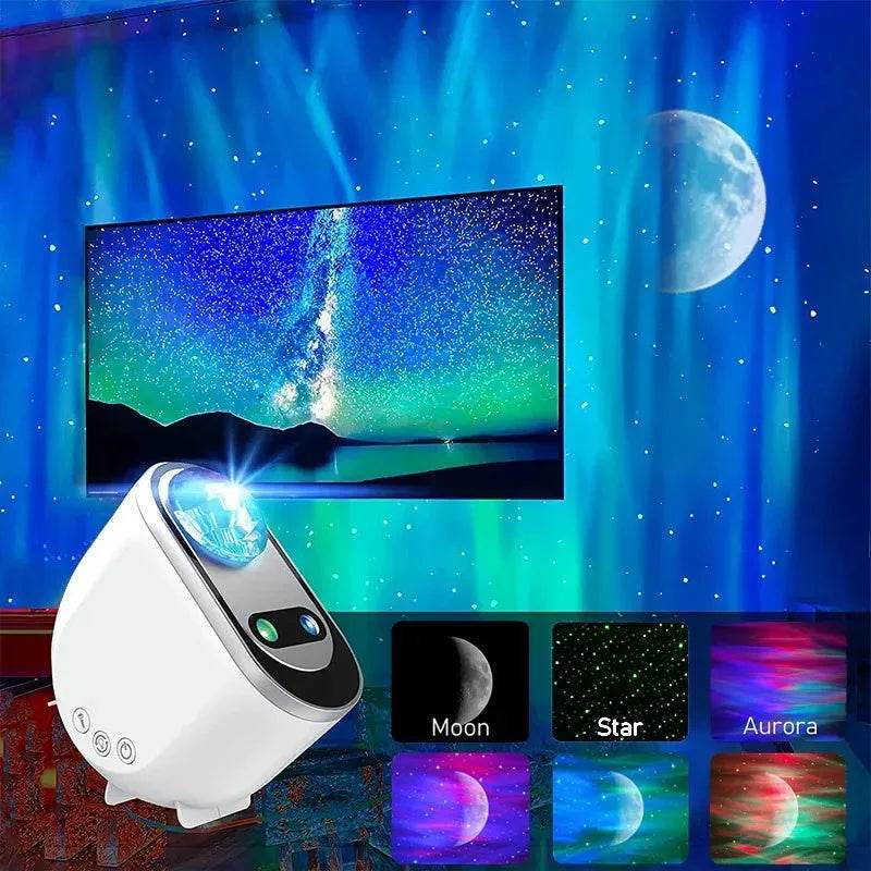 Bedroom Remote Control Starry Projection Lamp Home decor - EX-STOCK Canada