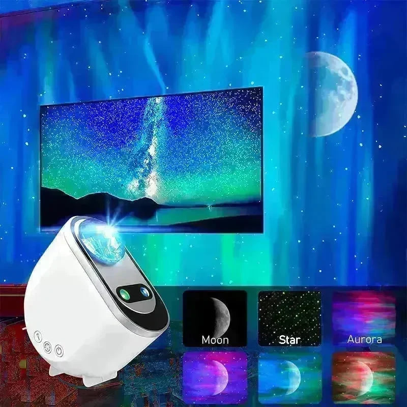 Bedroom Remote Control Starry Projection Lamp Home decor - EX-STOCK Canada