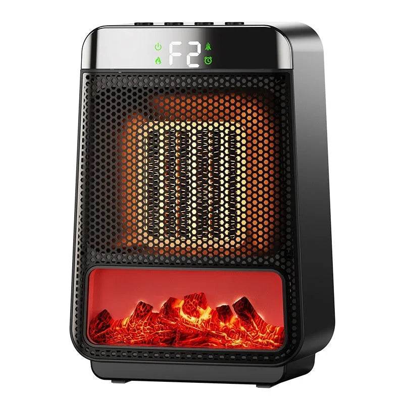 Portable Whole House Room Instant 3D Electric Flame Space Heater - EX-STOCK Canada