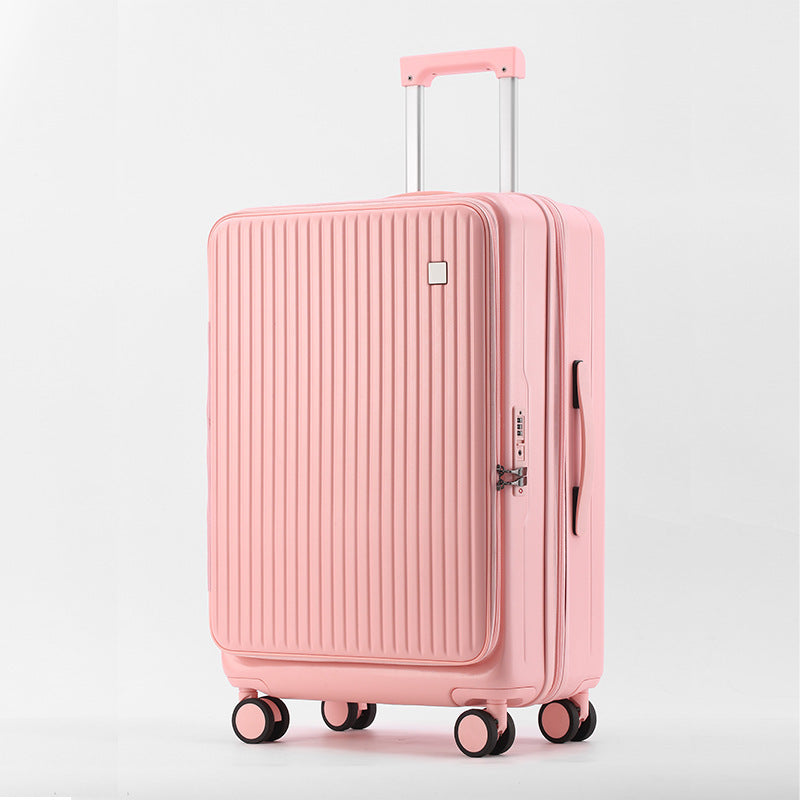 Front Open Luggage 20-inch Boarding Drop-resistant Trolley Case Extended Luggage Case | EX-STOCK Canada