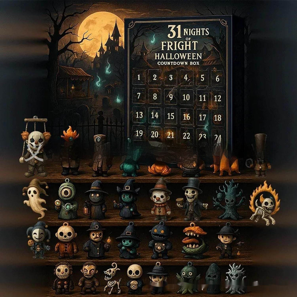 31 Night Scare Halloween Countdown Box With Doll Advent Countdown Blind Box - EX-STOCK Canada