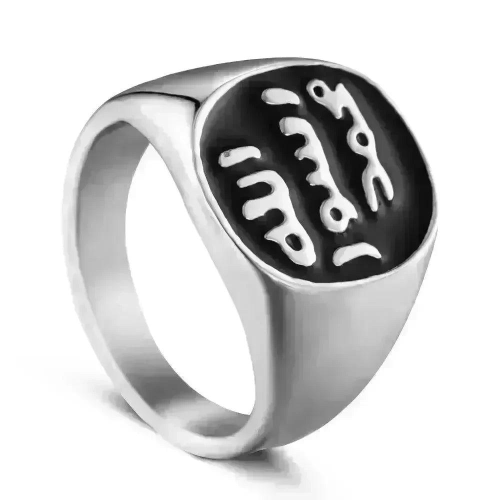 Arab ArabMen's Alloy Ring Middle East Men Ring - EX-STOCK CANADA