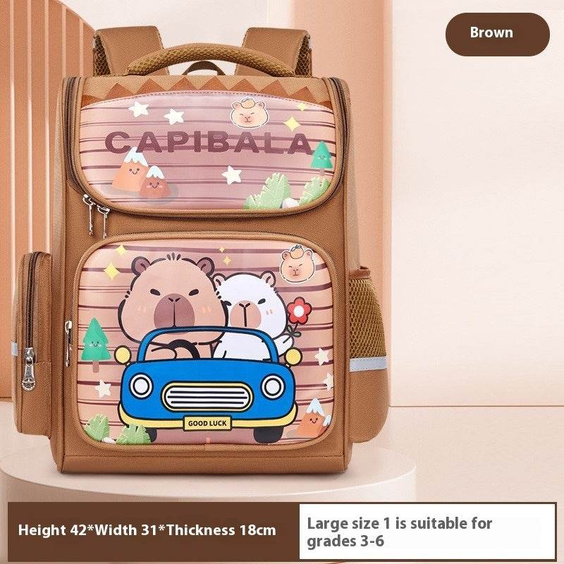 Capabala Kids Schoolbag – Large Capacity & Cute Design - EX-STOCK Canada