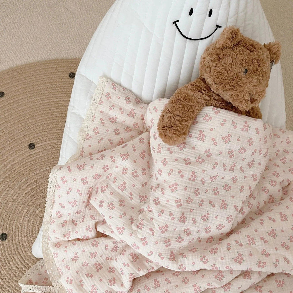 Couette fine d'été en gaze double couche de coton pur Classe A pour climatisationEX-STOCK Canada