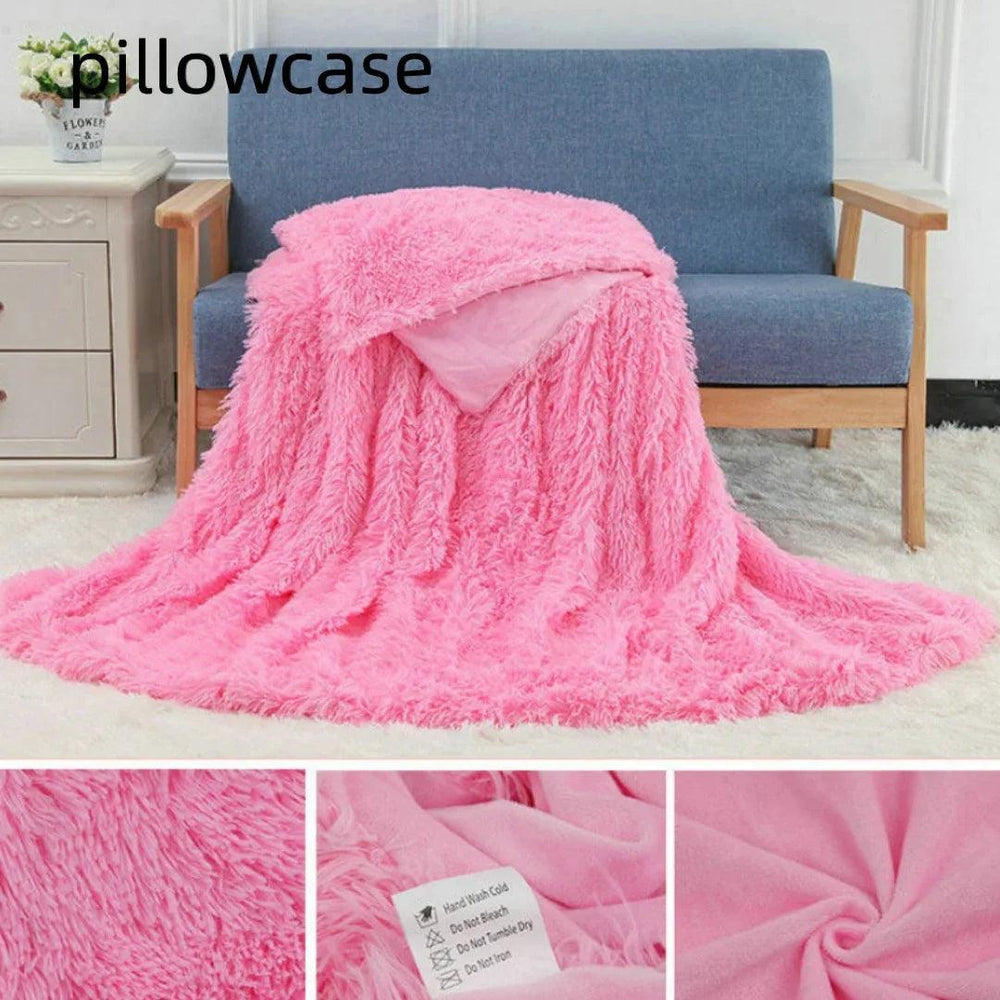 Plush Blanket Double-layer Blanket Multifunctional EX-STOCK Canada