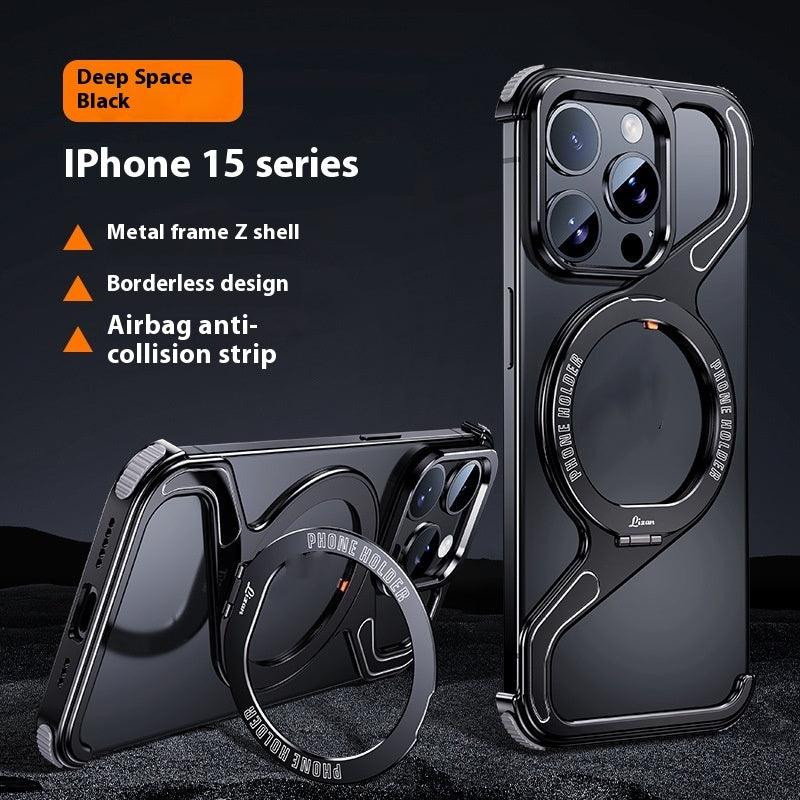 Z-type Metal Bracket Magnetic Phone Case EX-STOCK Canada