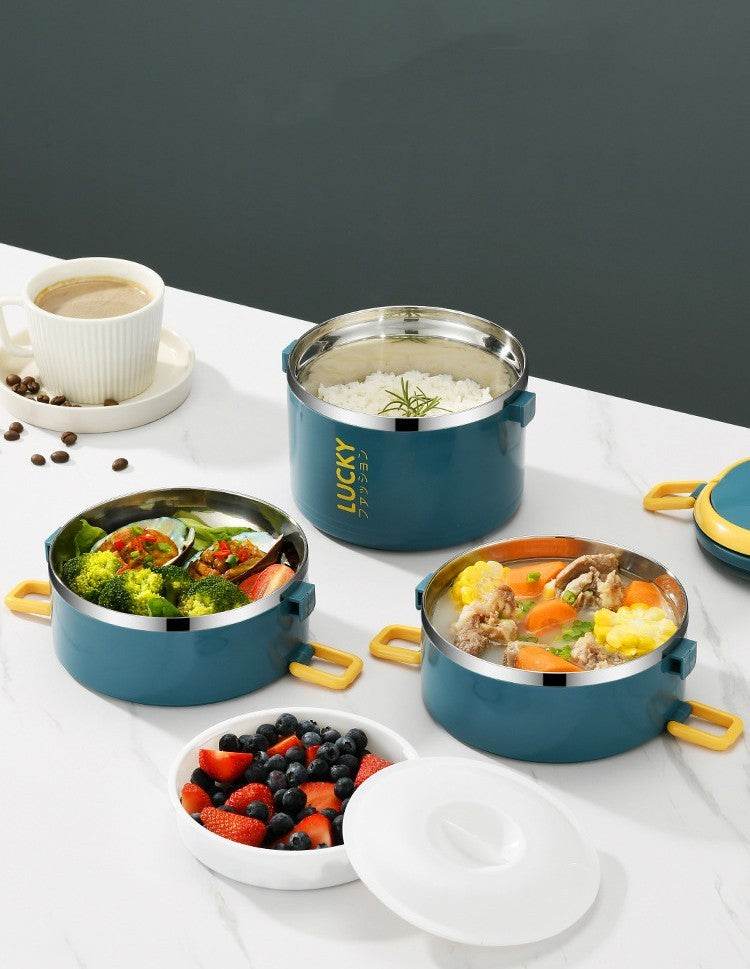 Sealed Multi Layered Thermal Stainless Steel Insulated Lunch box - EX-STOCK Canada