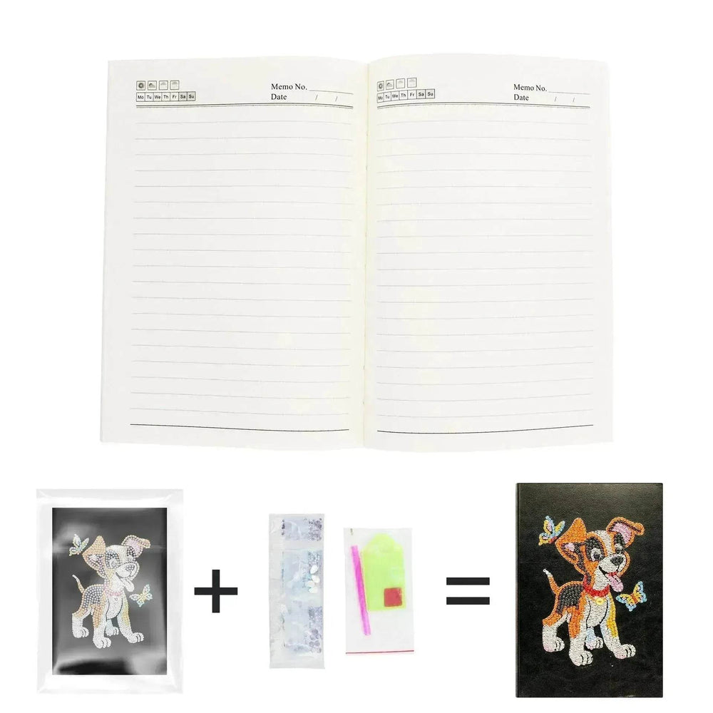 Diamond painting notebook - EX-STOCK Canada