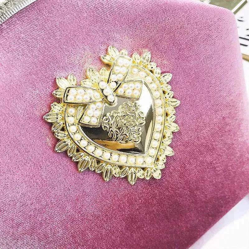 Diamond Retro Style Women Shoulder Medium Size Zipper Handbag - EX-STOCK Canada