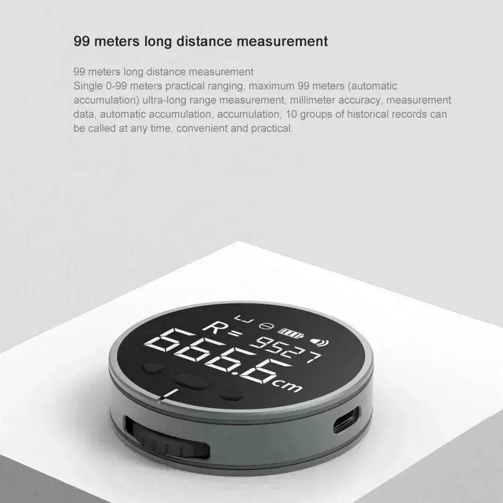 Digital Distance Measuring Instrument Electronic Measuring Ruler Tape Measure High Definition Digital LCD High Precision Electronic Measuring Ruler Tool - EX-STOCK Canada